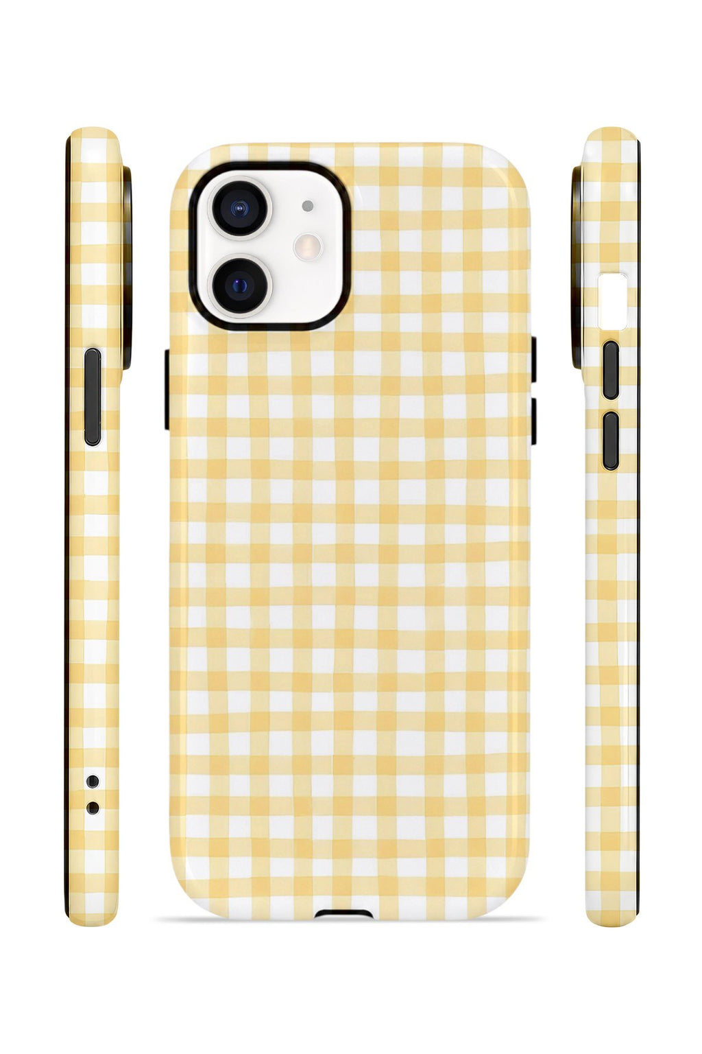 iPhone 11 Vorian Çift Katmanlı MagSafe Kılıf Butter Gingham