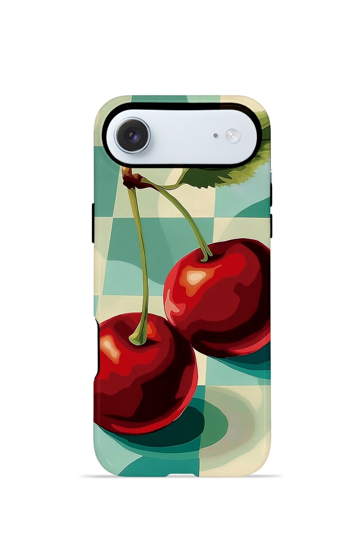 iPhone 17 Air Vorian Çift Katmanlı Kılıf Retro Cherry Pop