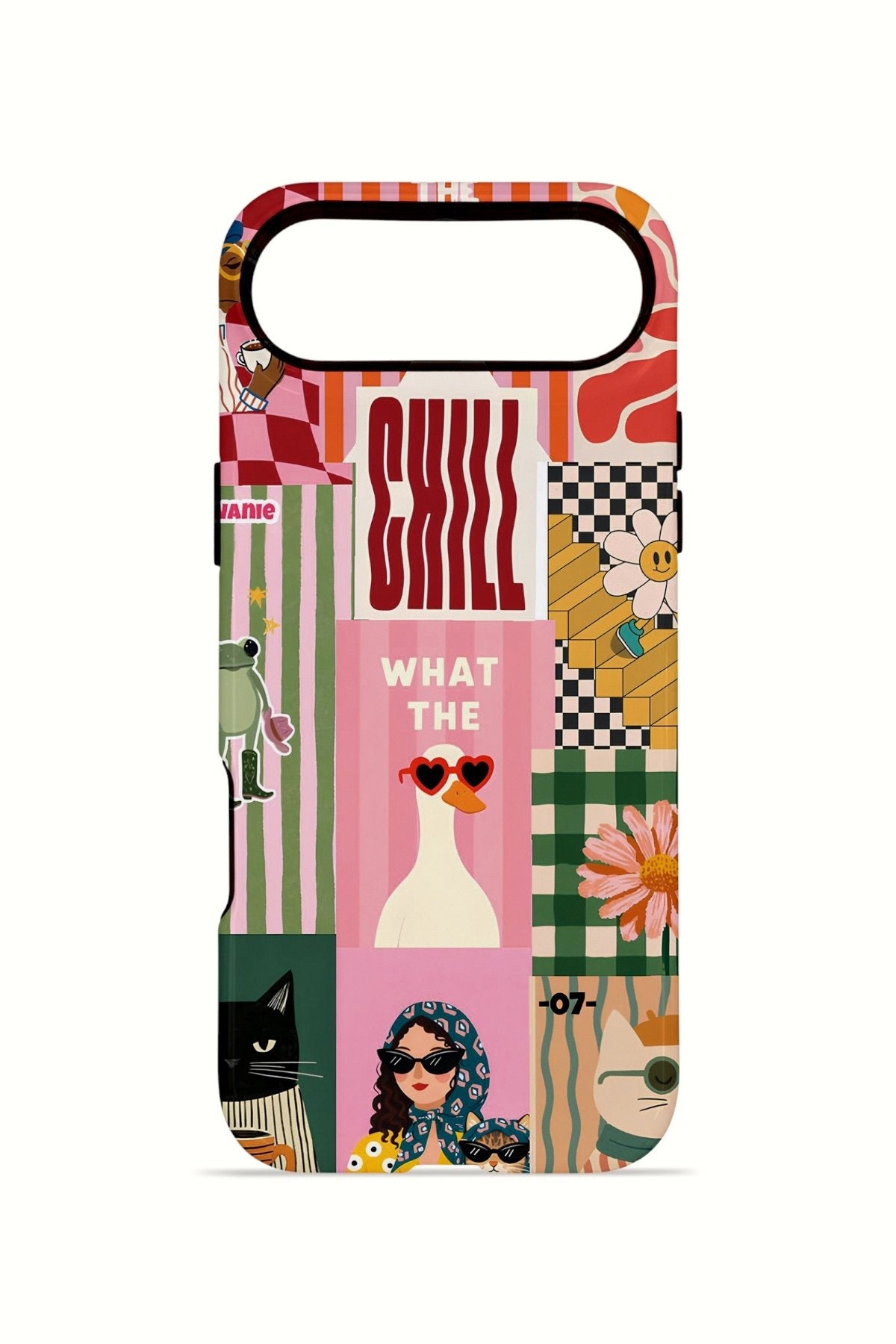 iPhone 17 Air Vorian Çift Katmanlı MagSafe Kılıf Dolce Vita Collage