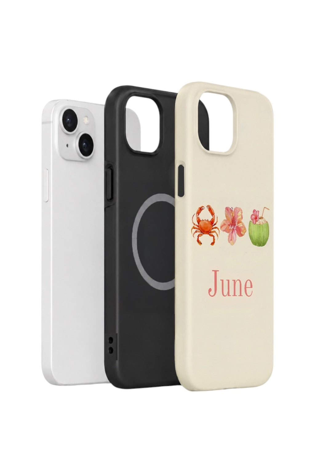 iPhone 15 Vorian Çift Katmanlı MagSafe Kılıf June Seaside