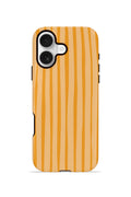 iPhone 16 Plus Vorian Çift Katmanlı Kılıf Golden Hour Stripe