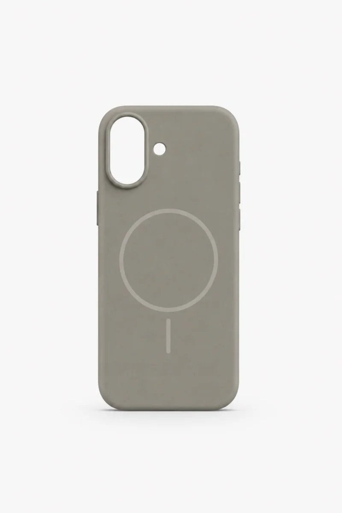 iPhone 16 Mag Core Akıllı MagSafe Animasyonlu Silikon Kılıf Uzay Gri