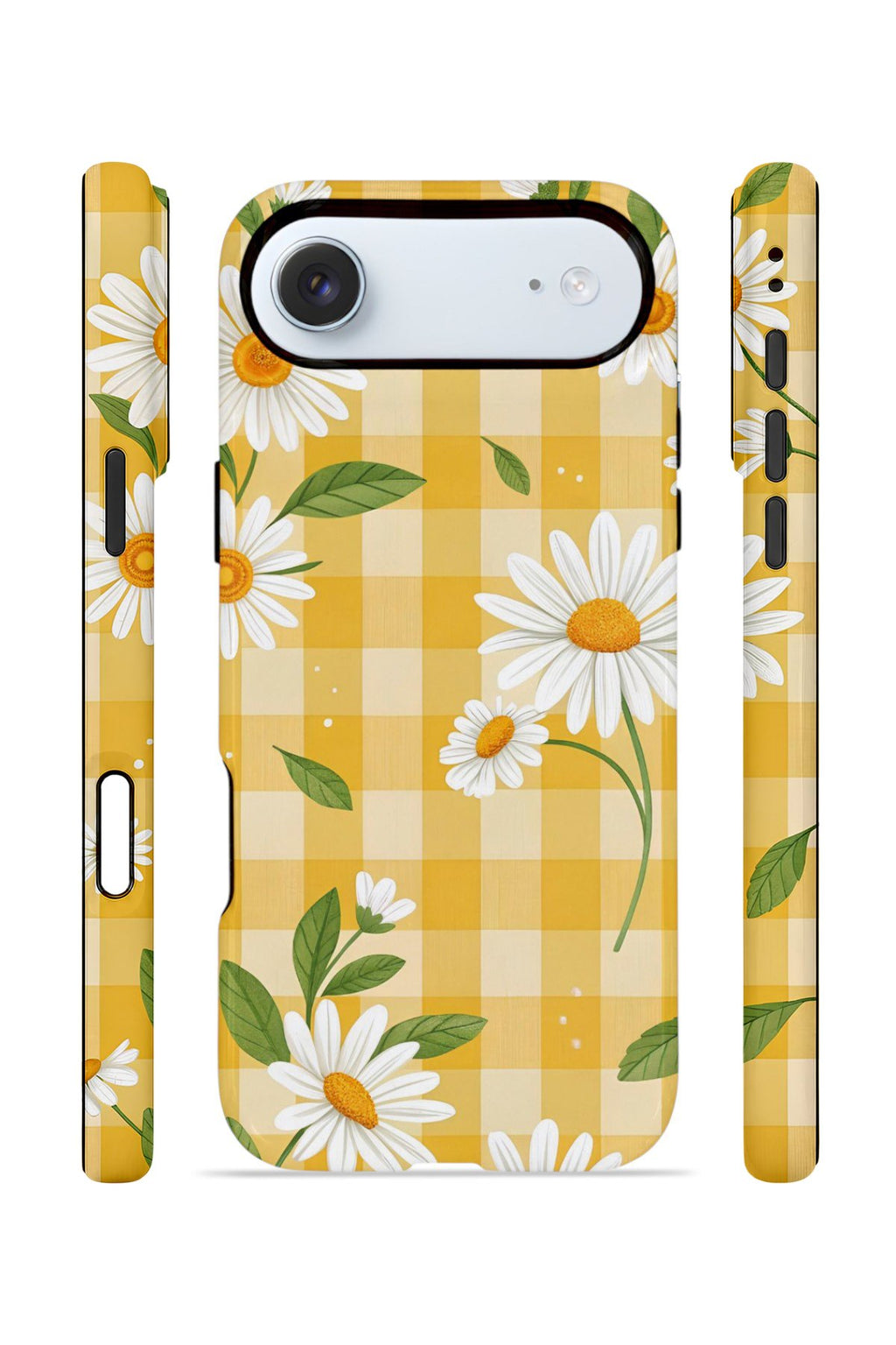 iPhone 17 Air Vorian Çift Katmanlı MagSafe Kılıf Daisy Picnic Gingham