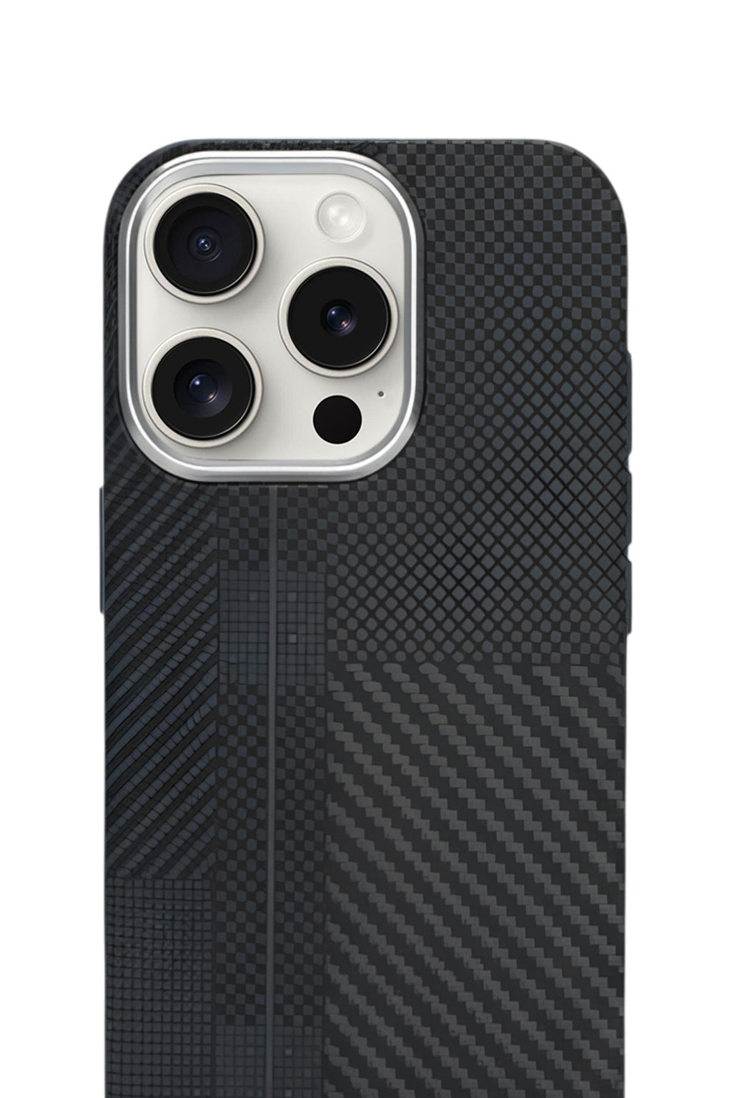 Nox Craft iPhone 13-14 MagSafe Karbon Kılıf Blackform