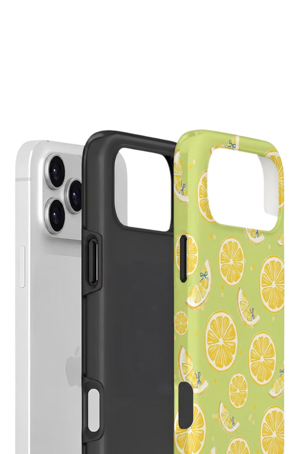 iPhone 17 Pro Max Vorian Çift Katmanlı Kılıf Lemonade Garden
