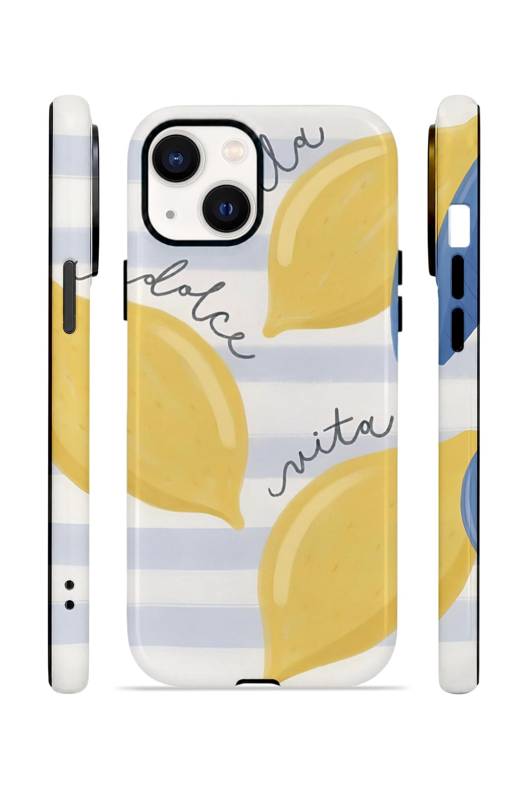 iPhone 14 Vorian Çift Katmanlı Kılıf Dolce Vita Lemon