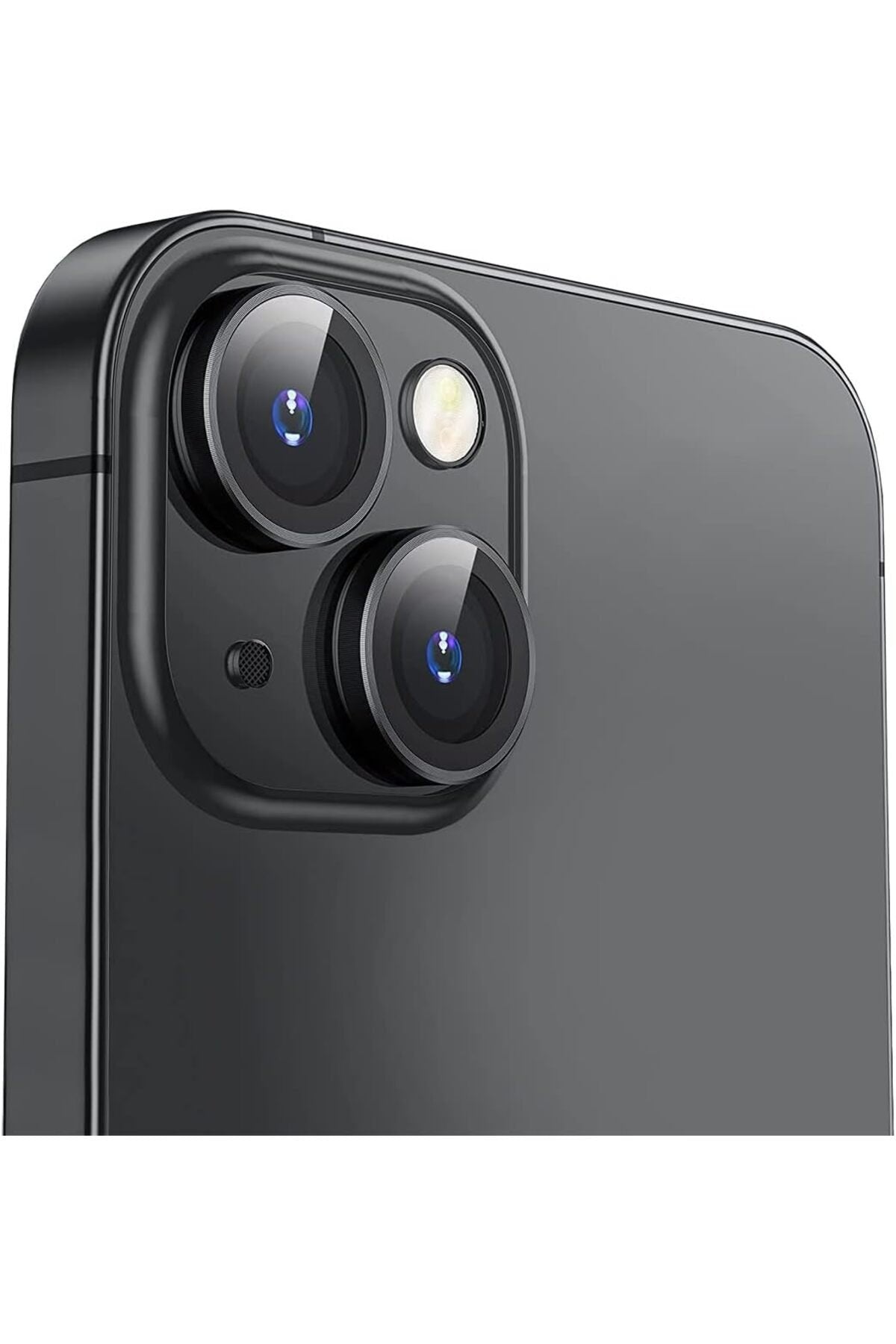 iPhone 14 Sapphire Lens Koruyucu Siyah