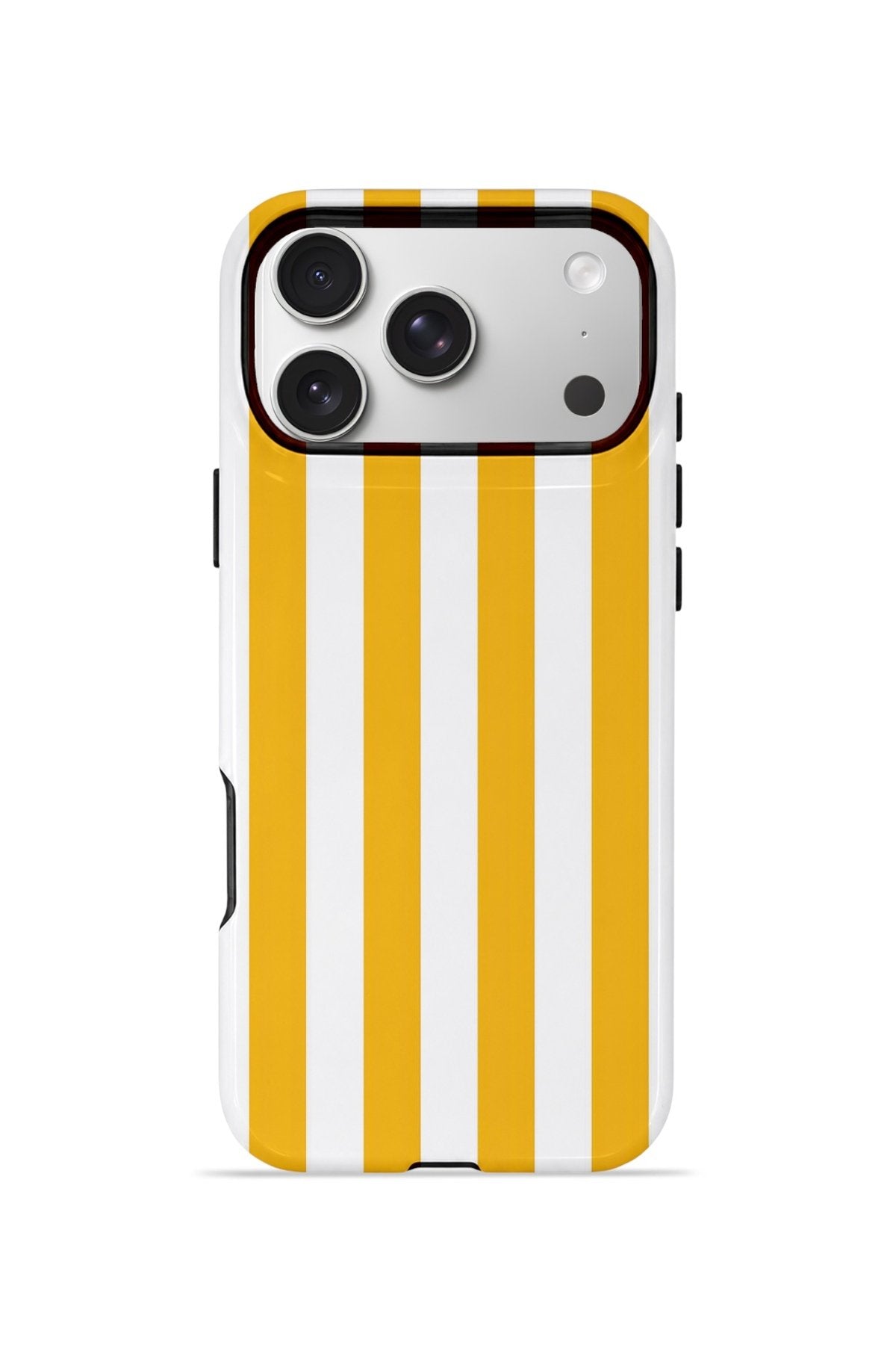 iPhone 17 Pro Max Vorian Çift Katmanlı MagSafe Kılıf Golden Riviera Stripe
