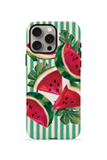 iPhone 15 Pro Vorian Çift Katmanlı MagSafe Kılıf Watermelon Cabana