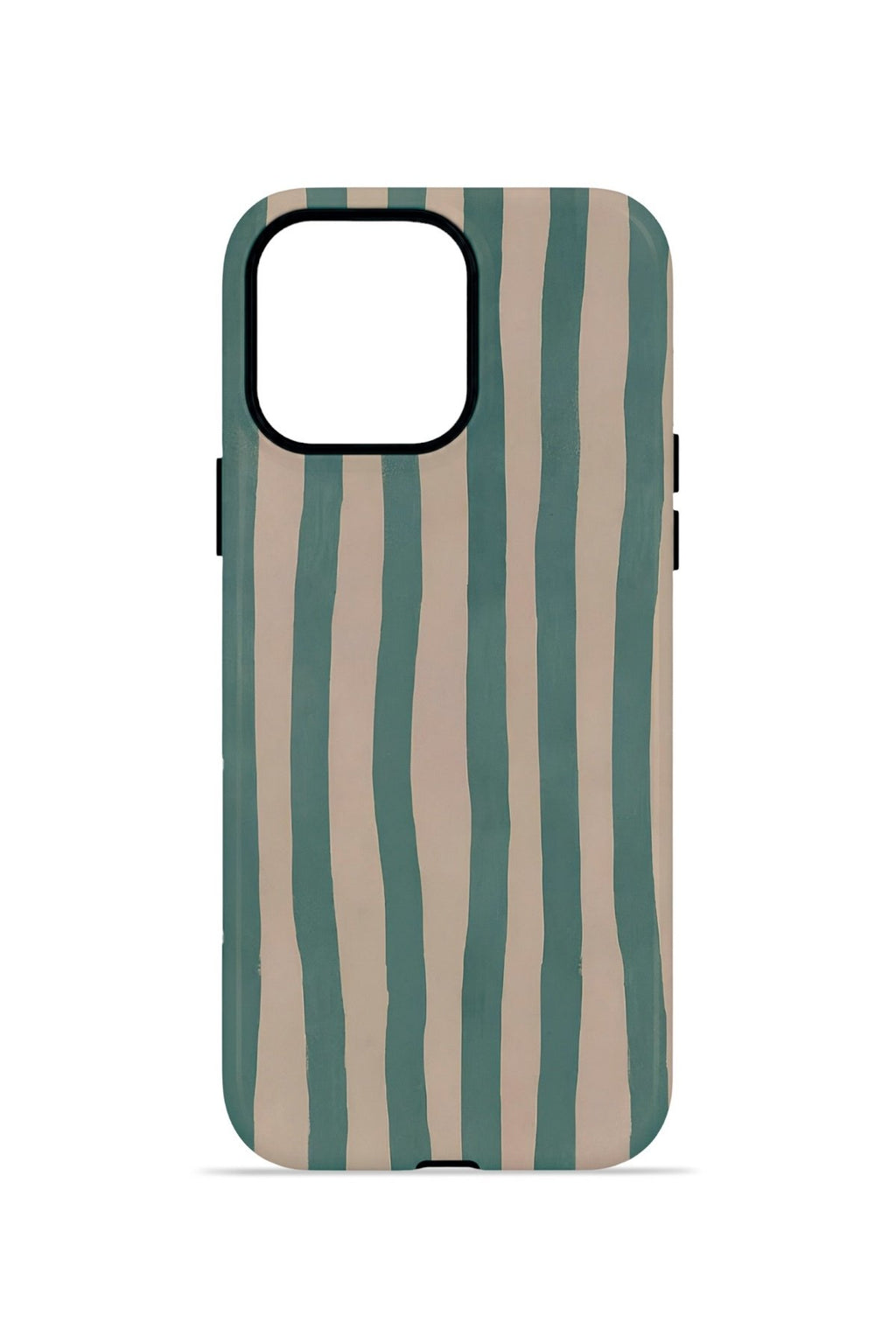 iPhone 12 Pro Vorian Çift Katmanlı MagSafe Kılıf Sage Riviera Stripe