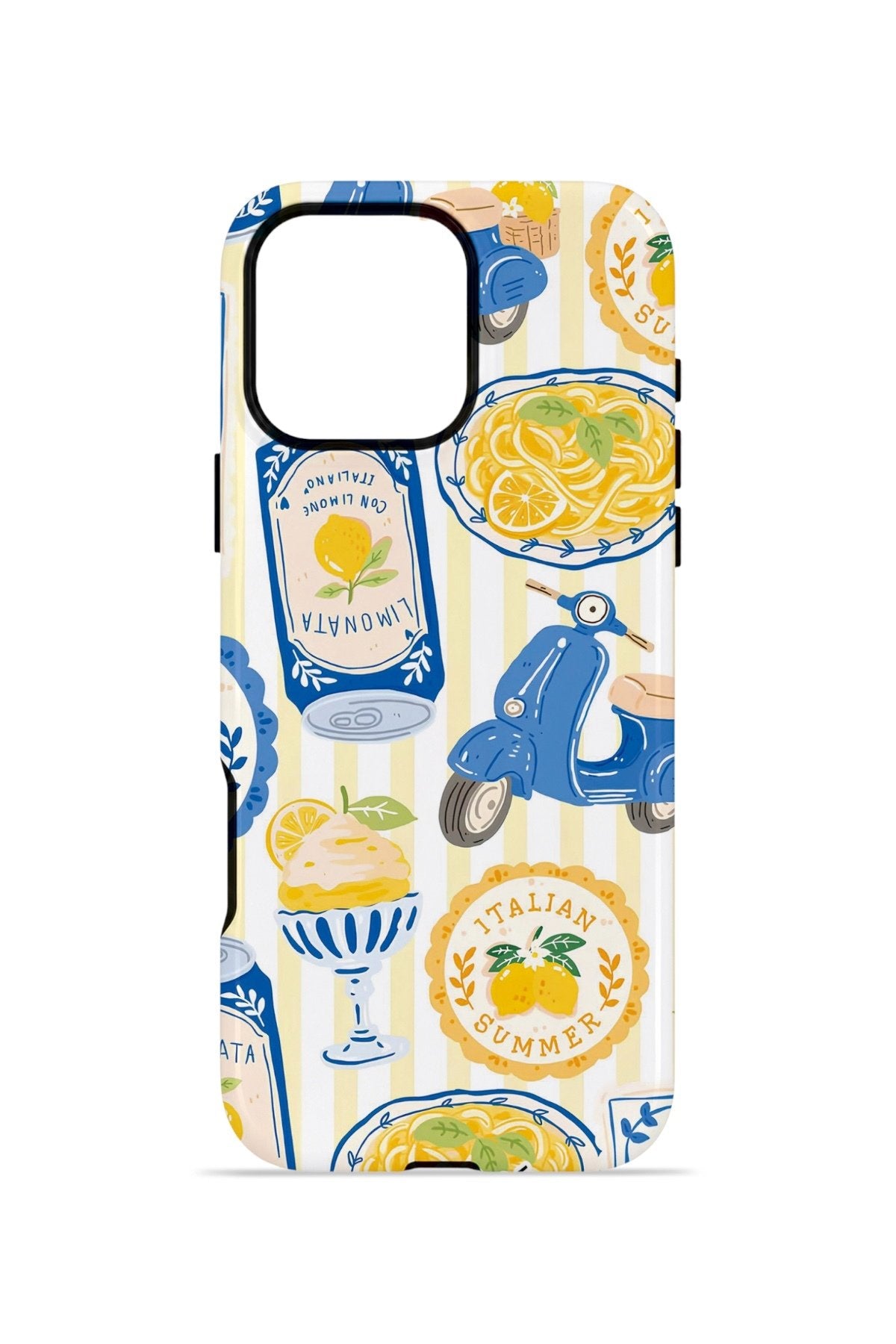 iPhone 16 Pro Vorian Çift Katmanlı Kılıf Italian Tableware