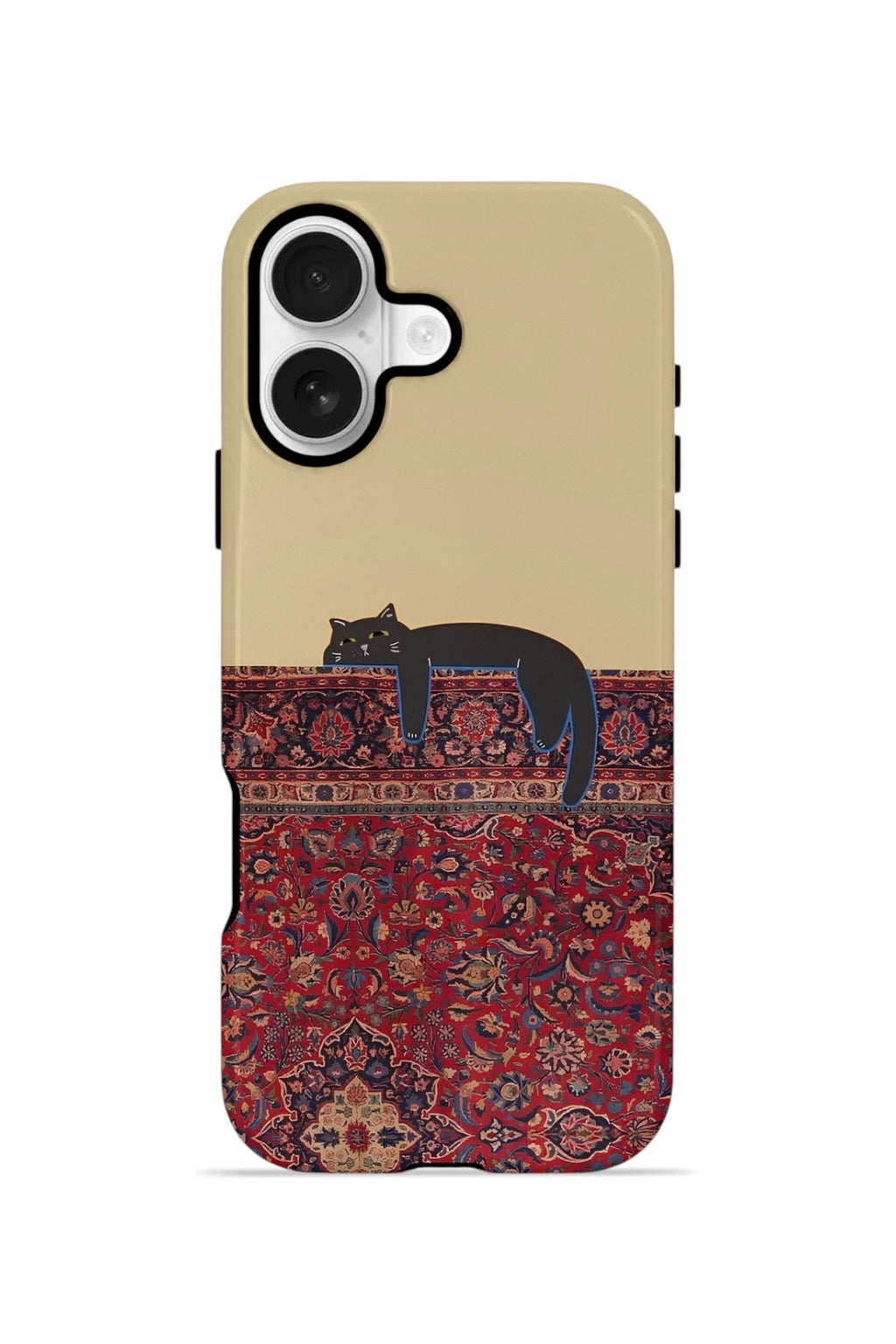 iPhone 16 Plus Vorian Çift Katmanlı Kılıf Persian Cat Lounge