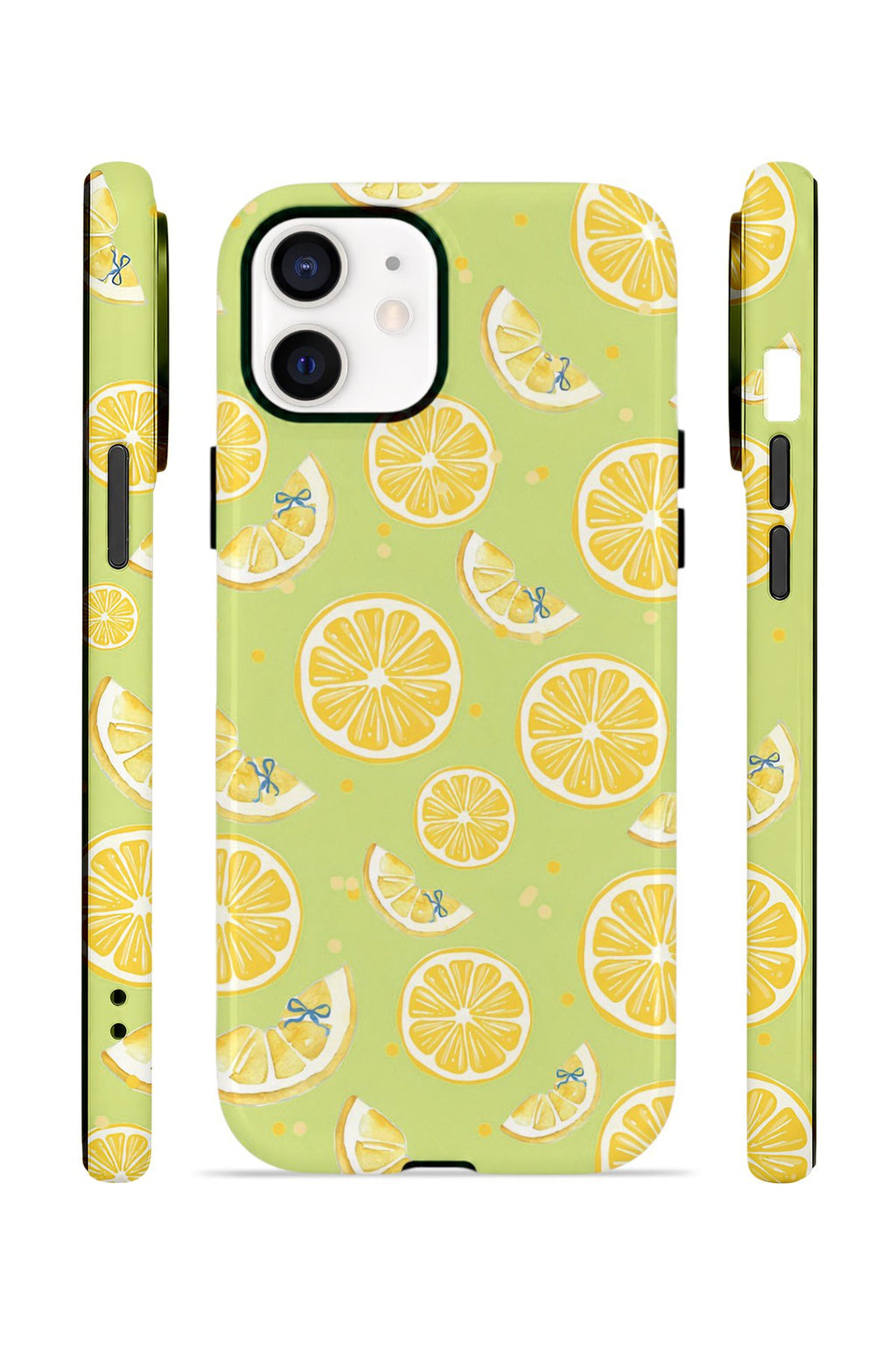 iPhone 12 Vorian Çift Katmanlı MagSafe Kılıf Lemonade Garden