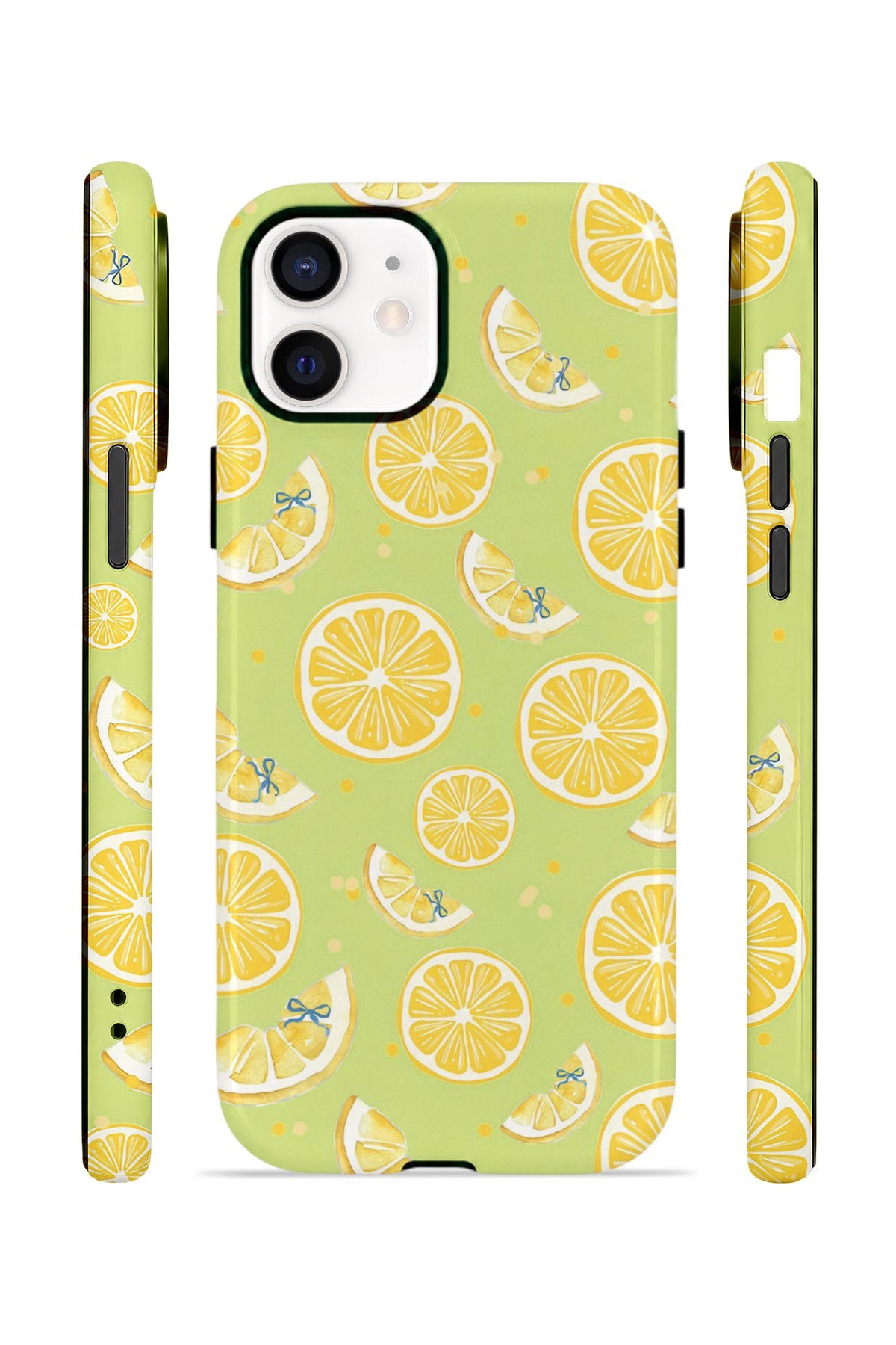 iPhone 12 Vorian Çift Katmanlı MagSafe Kılıf Lemonade Garden