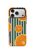 iPhone 17 Pro Vorian Çift Katmanlı Kılıf Orange Grove Cabana