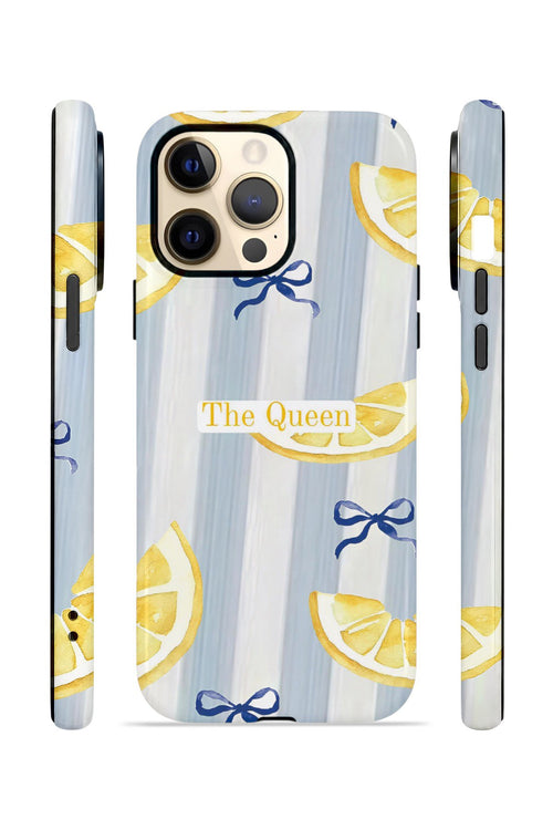 iPhone 12 Pro Vorian Çift Katmanlı MagSafe Kılıf Queen Lemon Bow