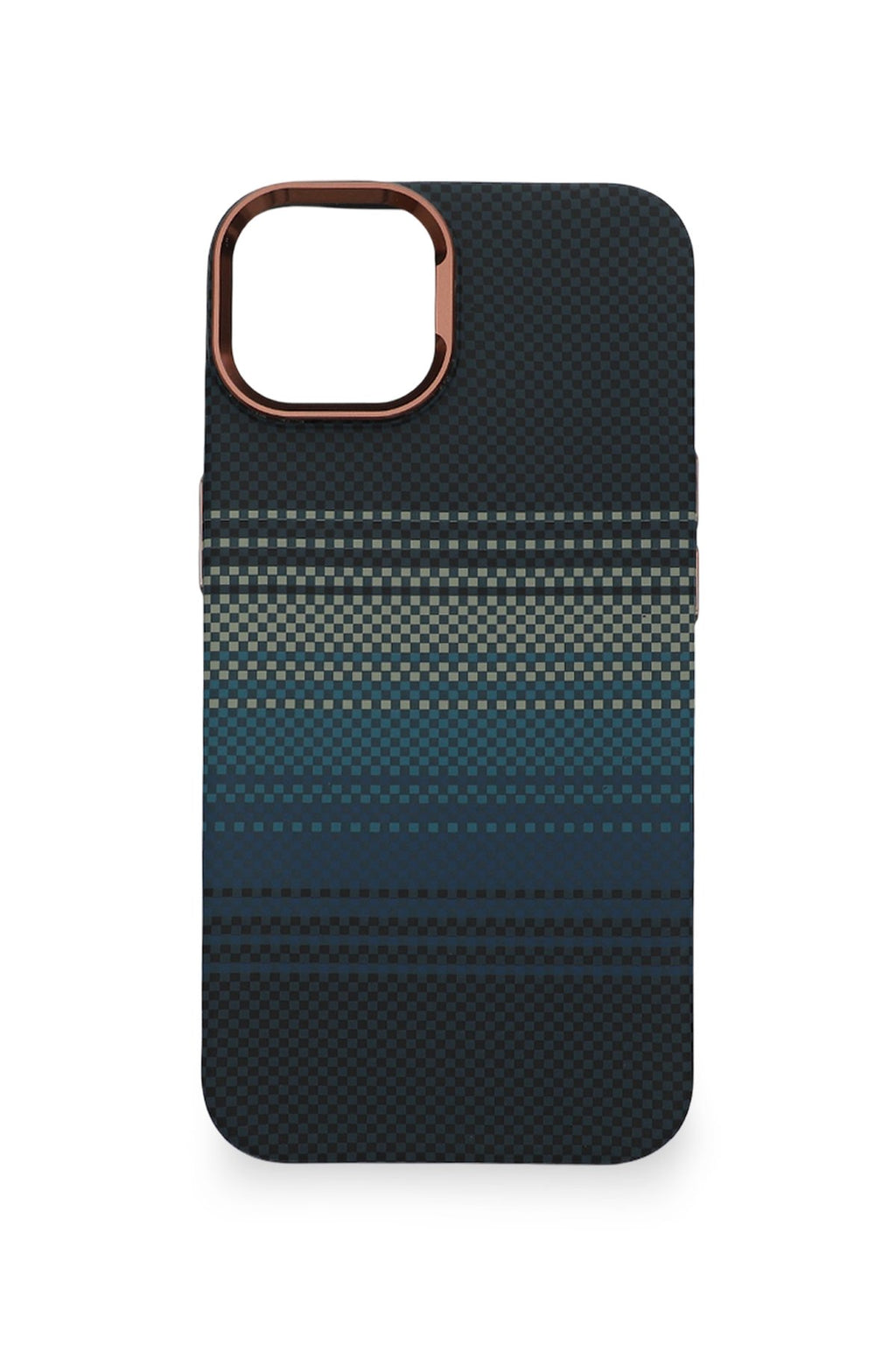 NeoWoven Case iPhone 13/14 Derin Mavi Akım