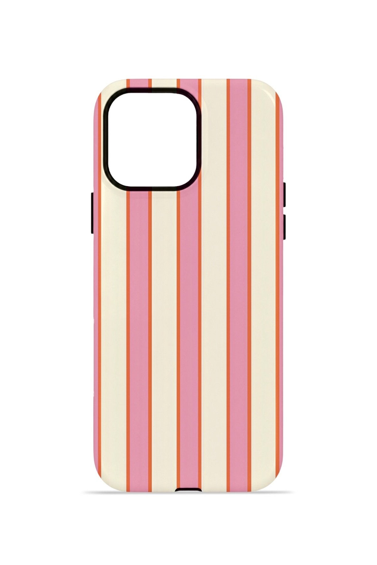 iPhone 12 Pro Vorian Çift Katmanlı MagSafe Kılıf Sunset Candy Stripe