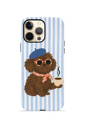 iPhone 12 Pro Vorian Çift Katmanlı Kılıf Cafe Dog Riviera