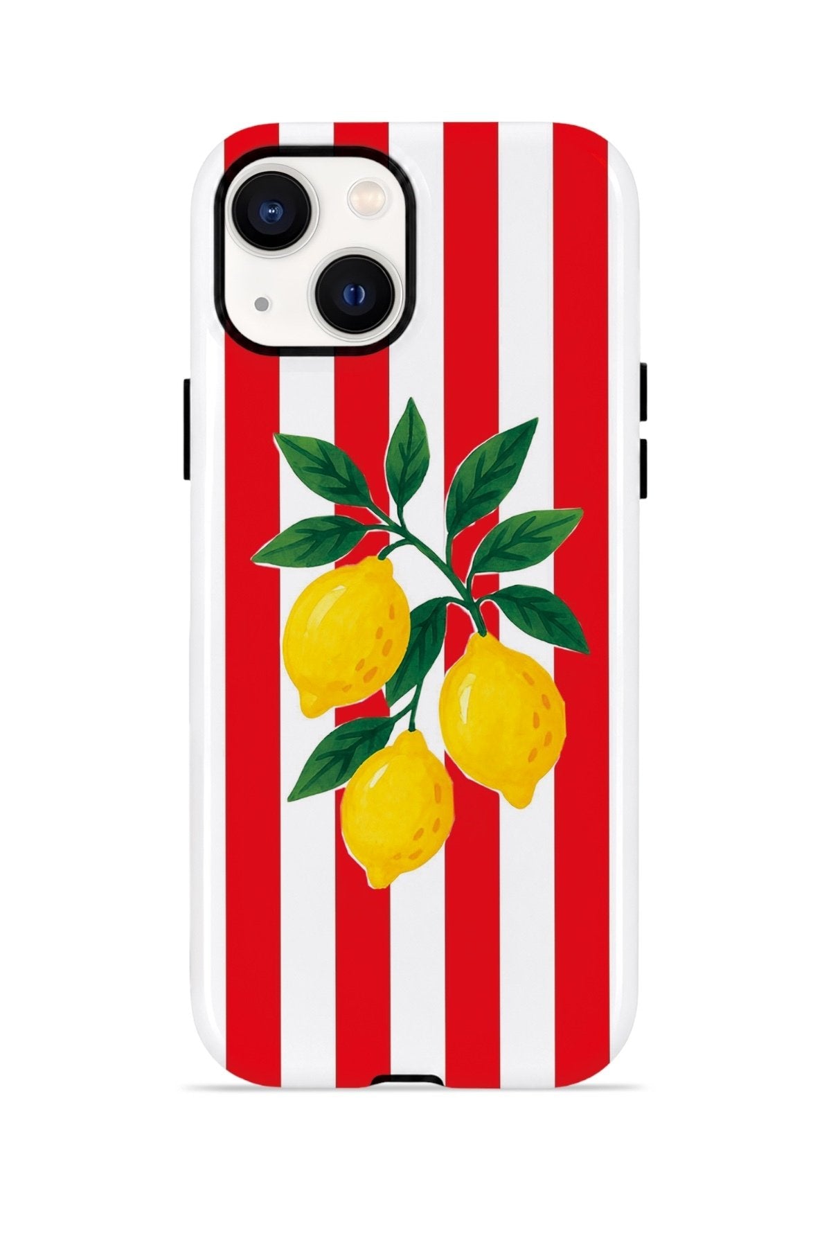 iPhone 15 Plus Vorian Çift Katmanlı MagSafe Kılıf Lemon Parade Red