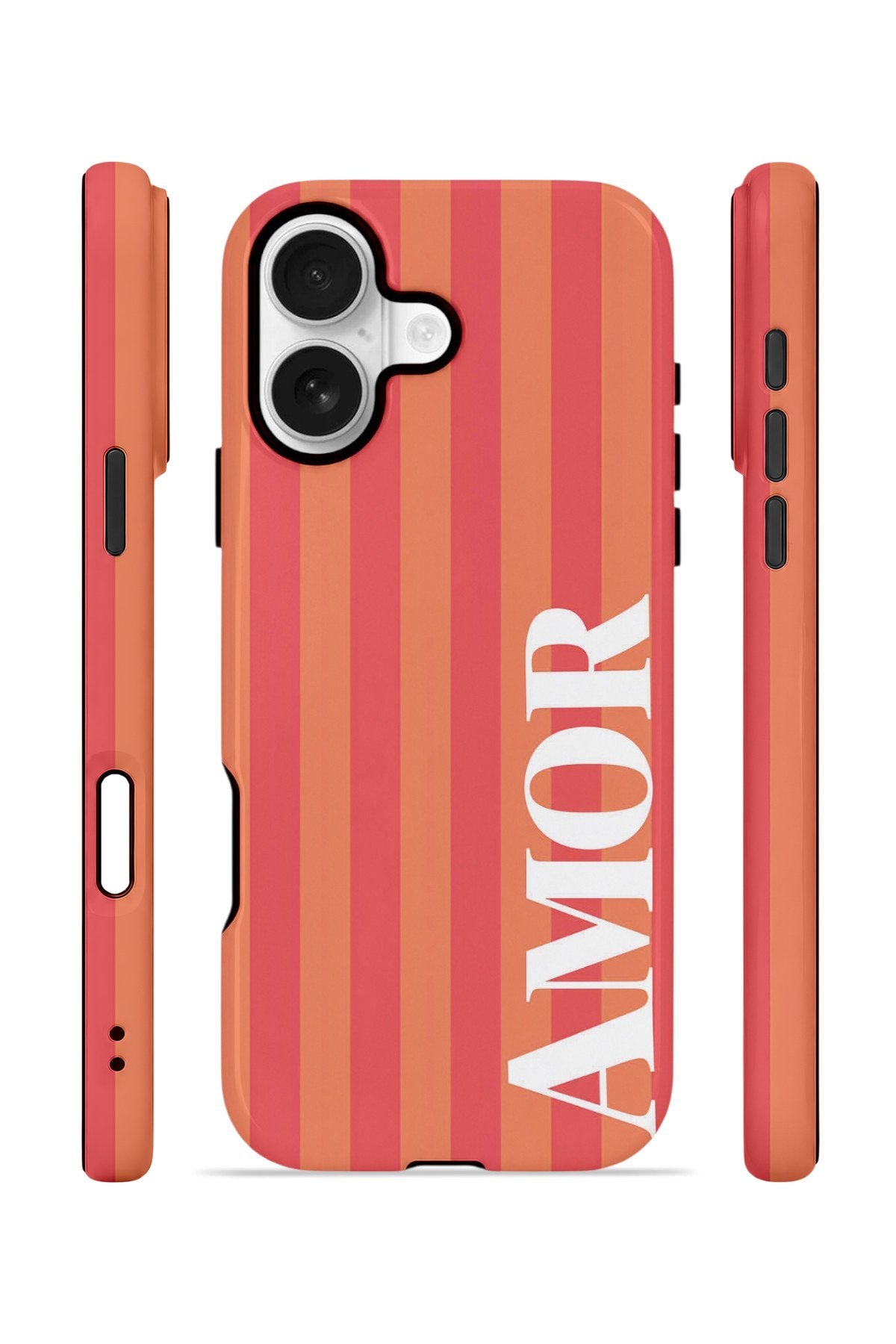 iPhone 17 Vorian Çift Katmanlı MagSafe Kılıf Amor Sunset
