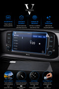 Hyundai i10 Navigasyon Multimedya Uyumlu Nano Anti-Broken Ekran Koruyucu