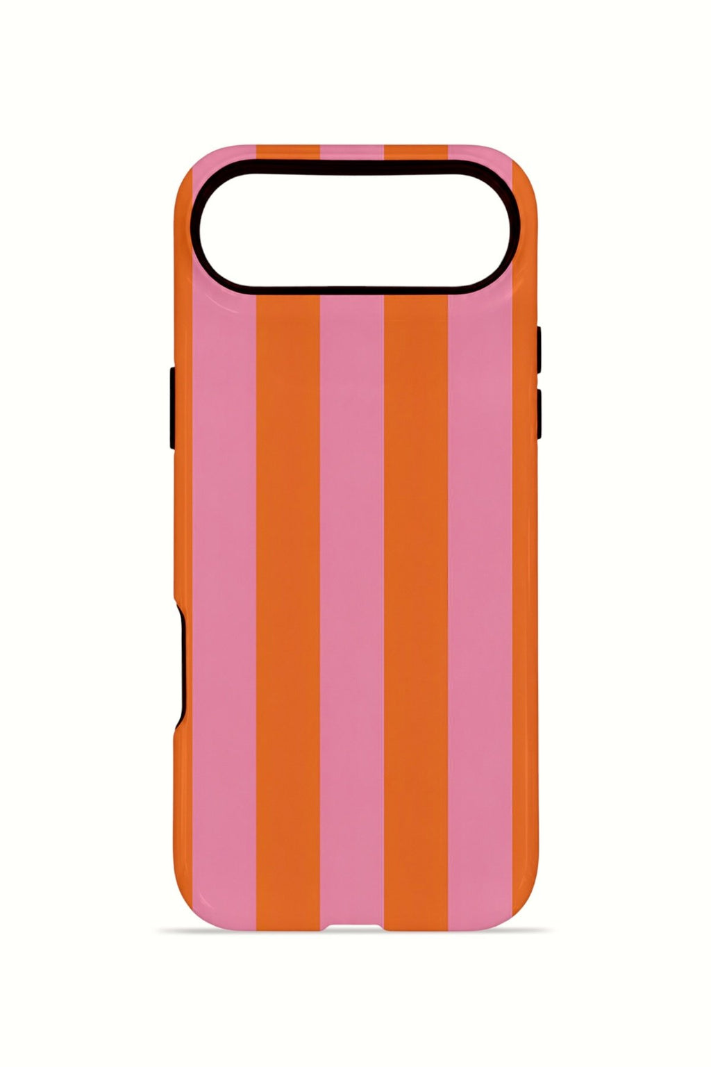 iPhone 17 Air Vorian Çift Katmanlı Kılıf Tangerine Rose Stripe