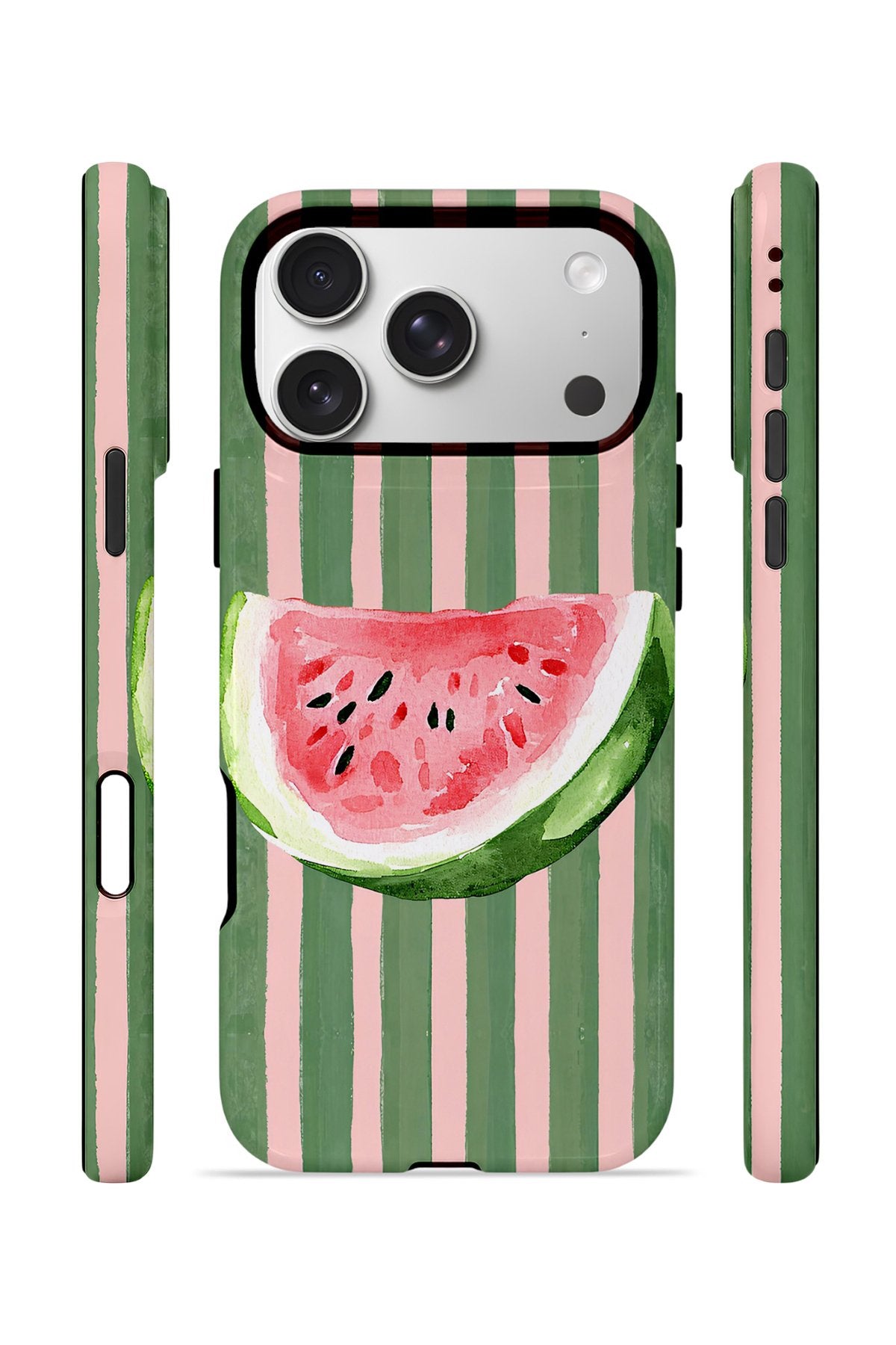 iPhone 17 Pro Vorian Çift Katmanlı Kılıf Watermelon Postcard