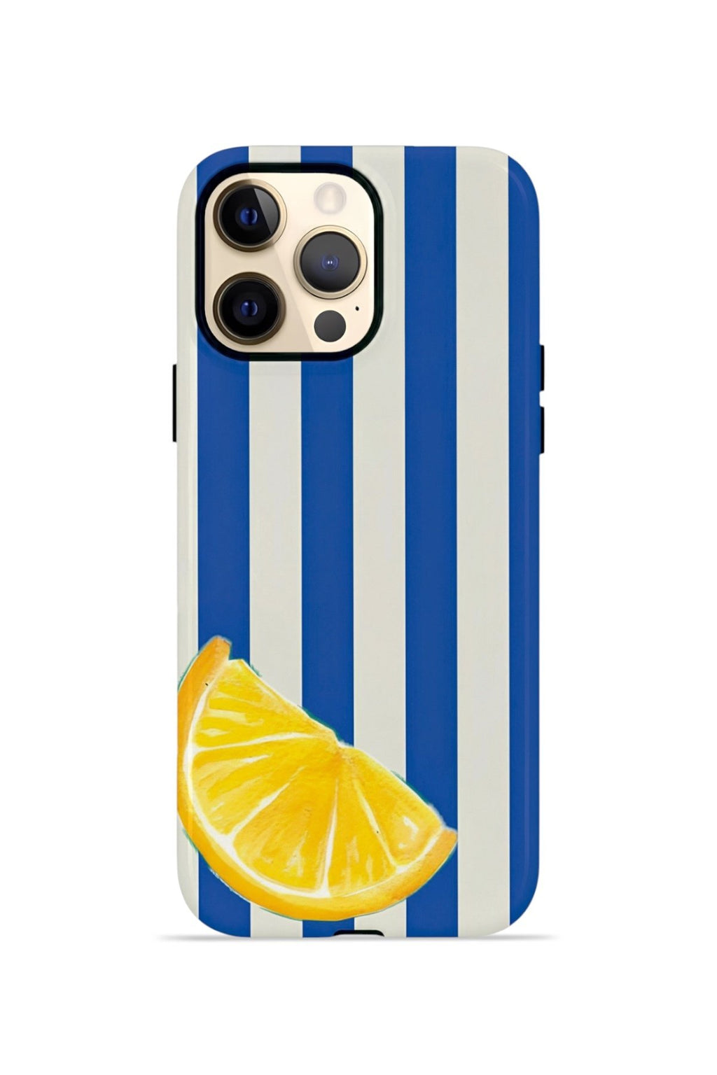 iPhone 12 Pro Vorian Çift Katmanlı MagSafe Kılıf Lemon Coast Stripe
