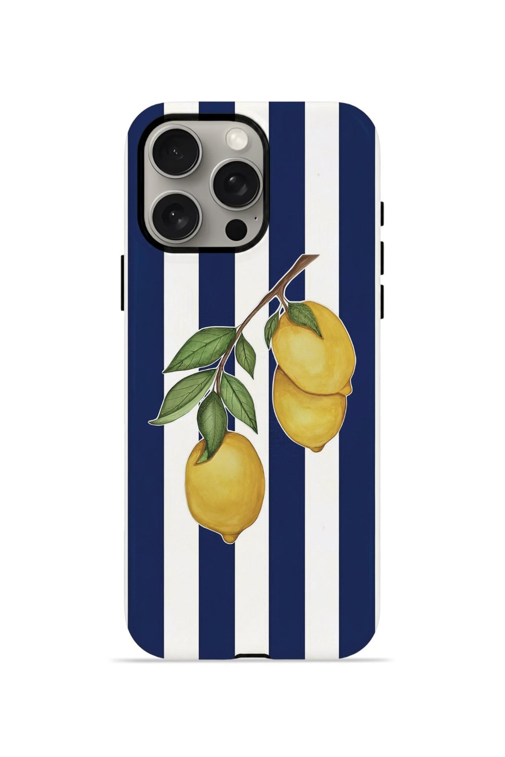 iPhone 15 Pro Max Vorian Çift Katmanlı Kılıf Amalfi Lemon Branch