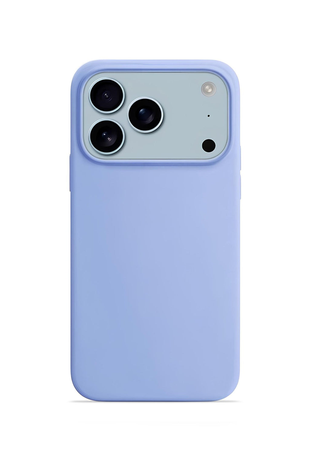 iPhone 17 Pro 6.3'' Soft Touch Lansman Silikon Kılıf Gökyüzü Mavi