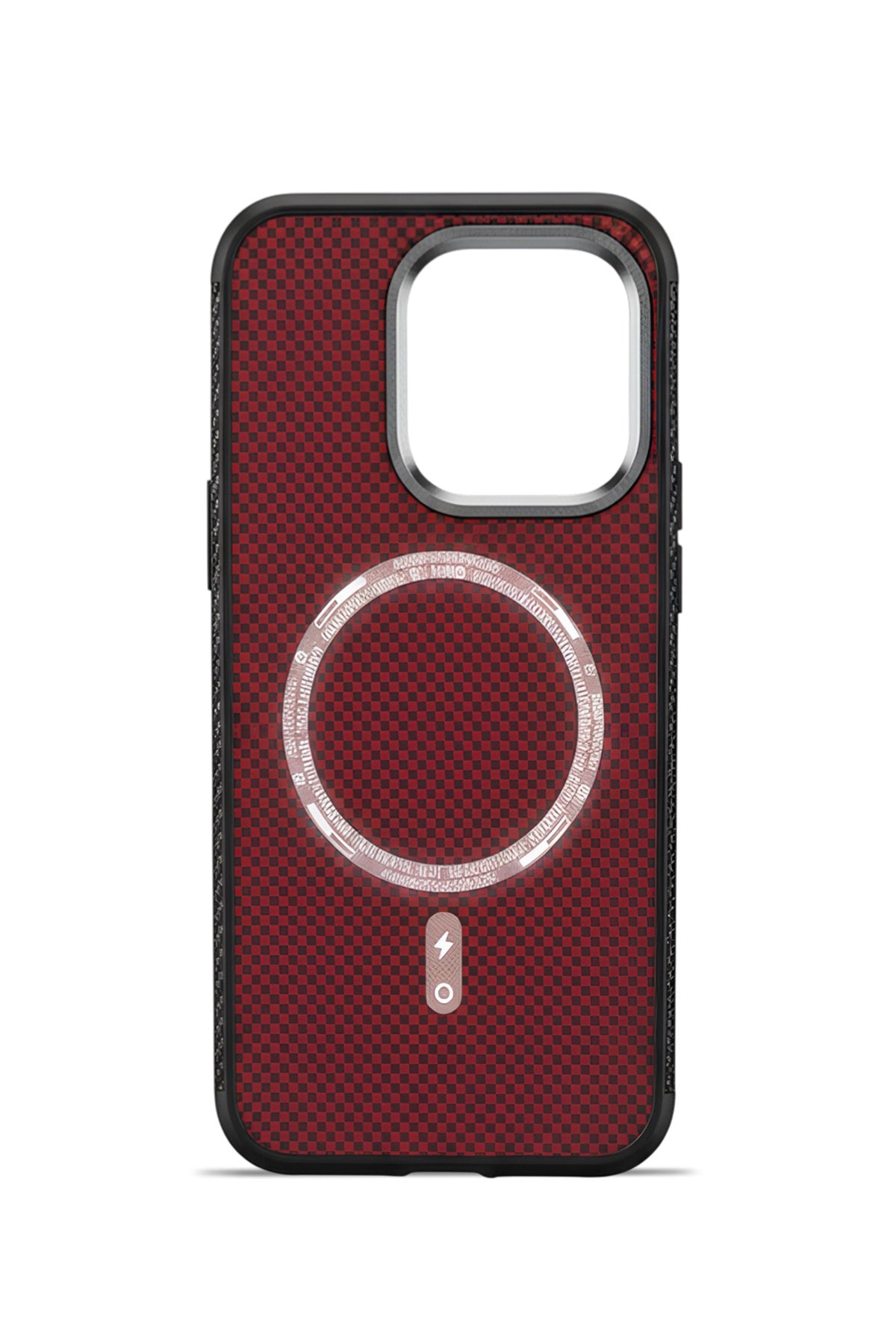 Nox Craft iPhone 14 Pro Max MagSafe Karbon Kılıf Blackform