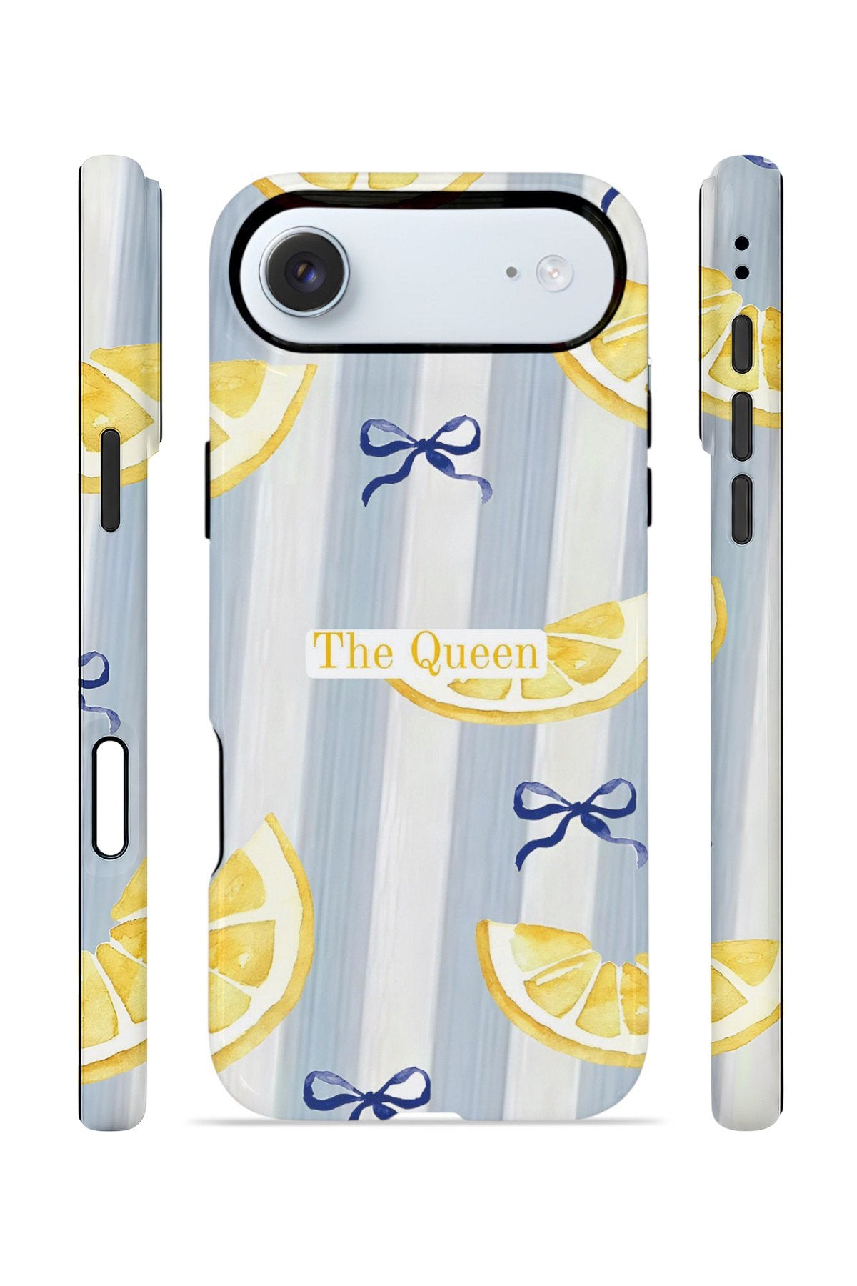 iPhone 17 Air Vorian Çift Katmanlı Kılıf Queen Lemon Bow
