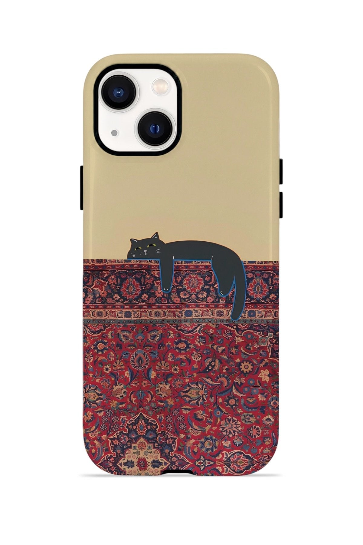 iPhone 15 Vorian Çift Katmanlı Kılıf Persian Cat Lounge