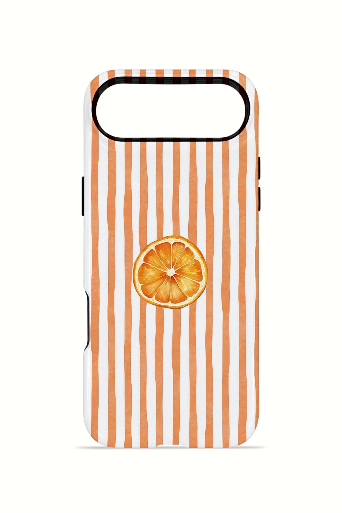 iPhone 17 Air Vorian Çift Katmanlı Kılıf Orange Slice Stripe