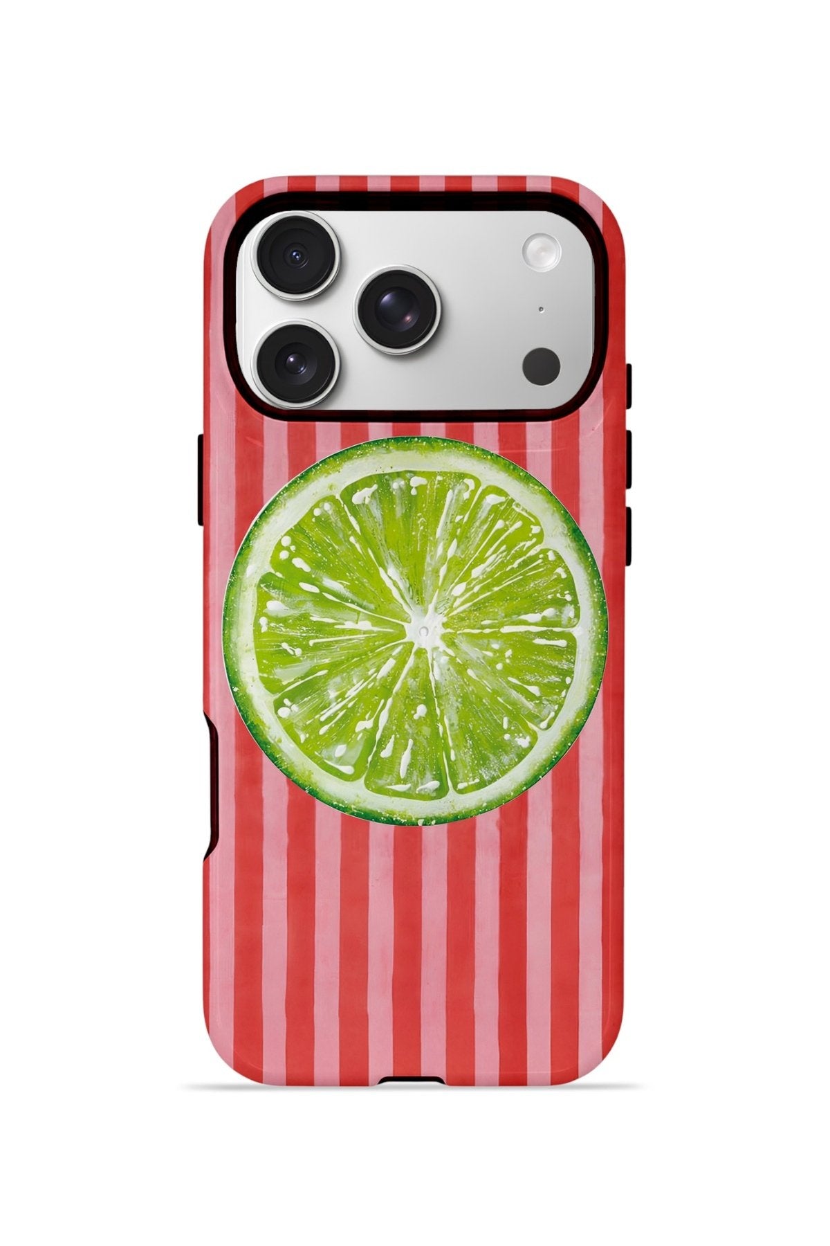 iPhone 17 Pro Max Vorian Çift Katmanlı Kılıf Lime Slice Pop