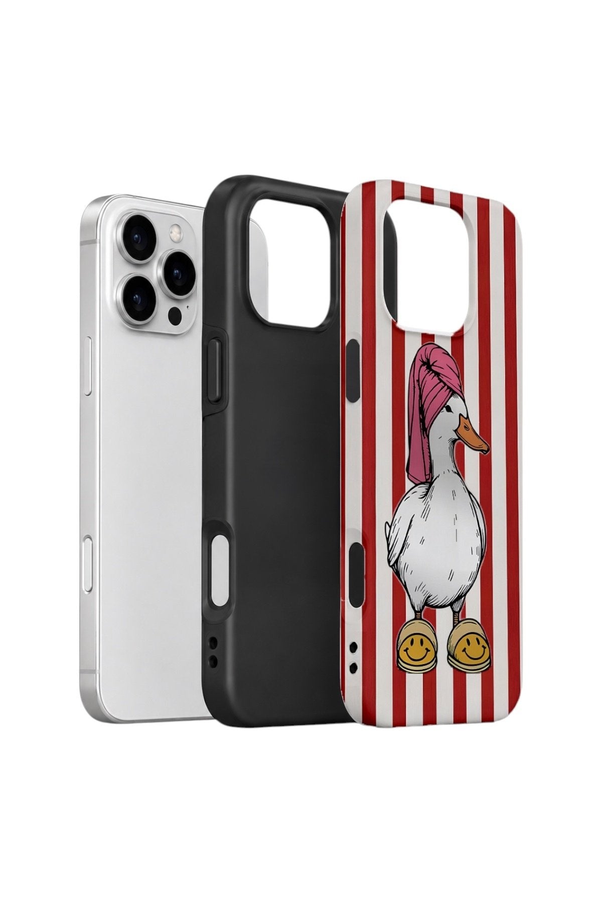 iPhone 16 Pro Max Vorian Çift Katmanlı Kılıf Duchess Duck
