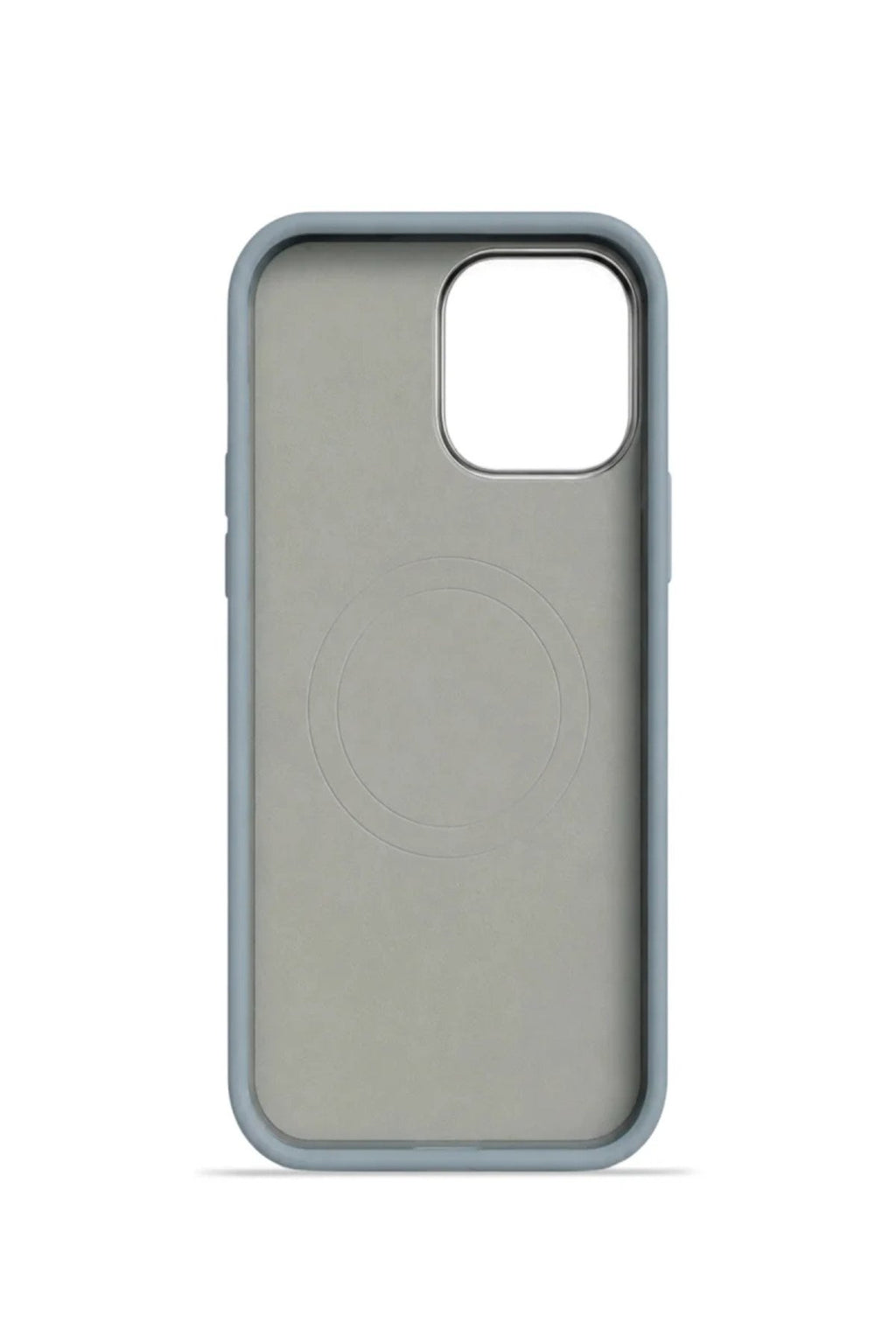 iPhone 17 GripStand MagSafe Deri Kılıf Gri