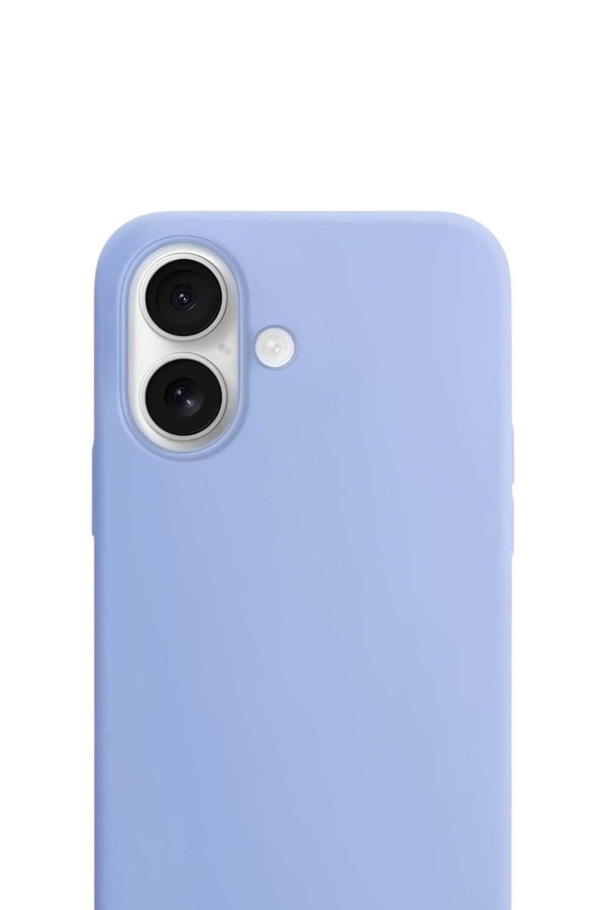 iPhone 17 Soft Touch Lansman Silikon Kılıf Gökyüzü Mavi