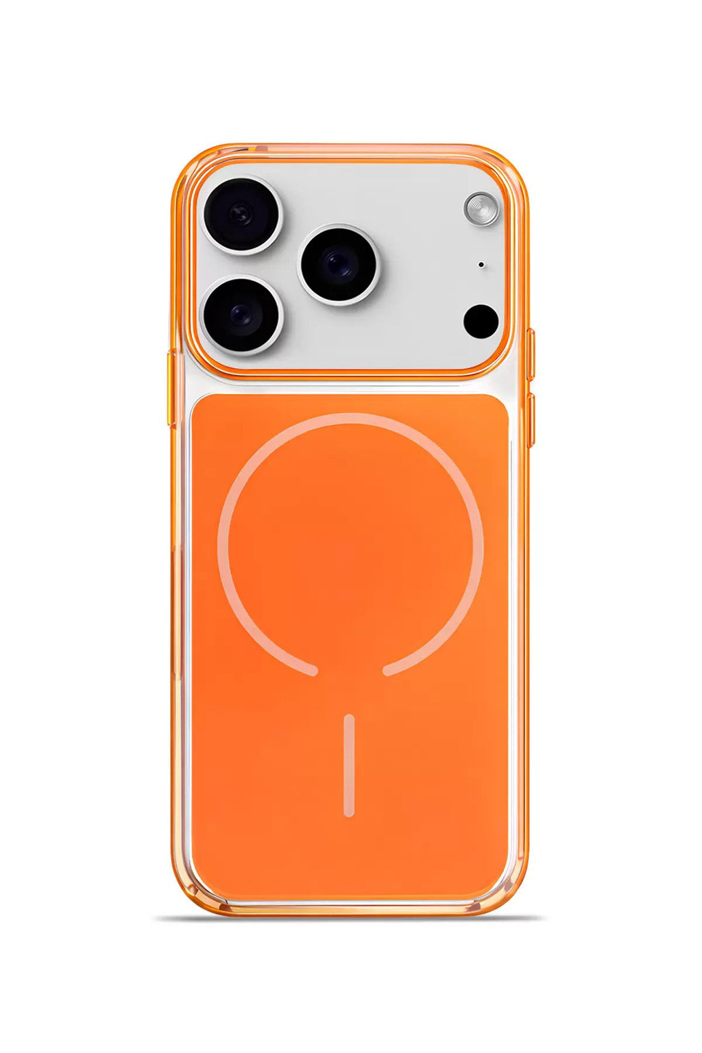 iPhone 17 Pro AuraShield MagSafe Kılıf Orange Frame