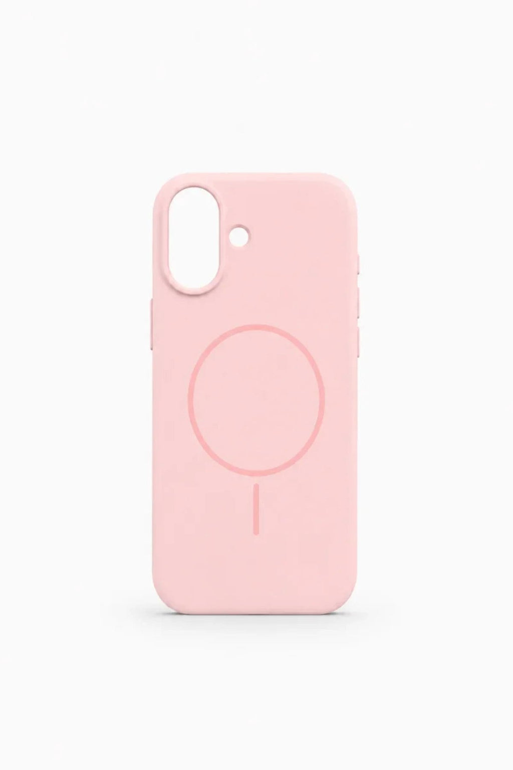iPhone 17 Mag Core Akıllı MagSafe Animasyonlu Silikon Kılıf Açık Pembe