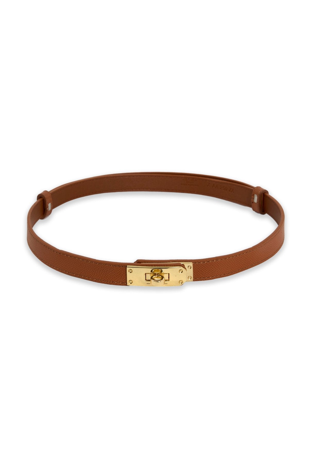 Kahverengi Epsom Deri Ayarlanabilir Kelly Kemer