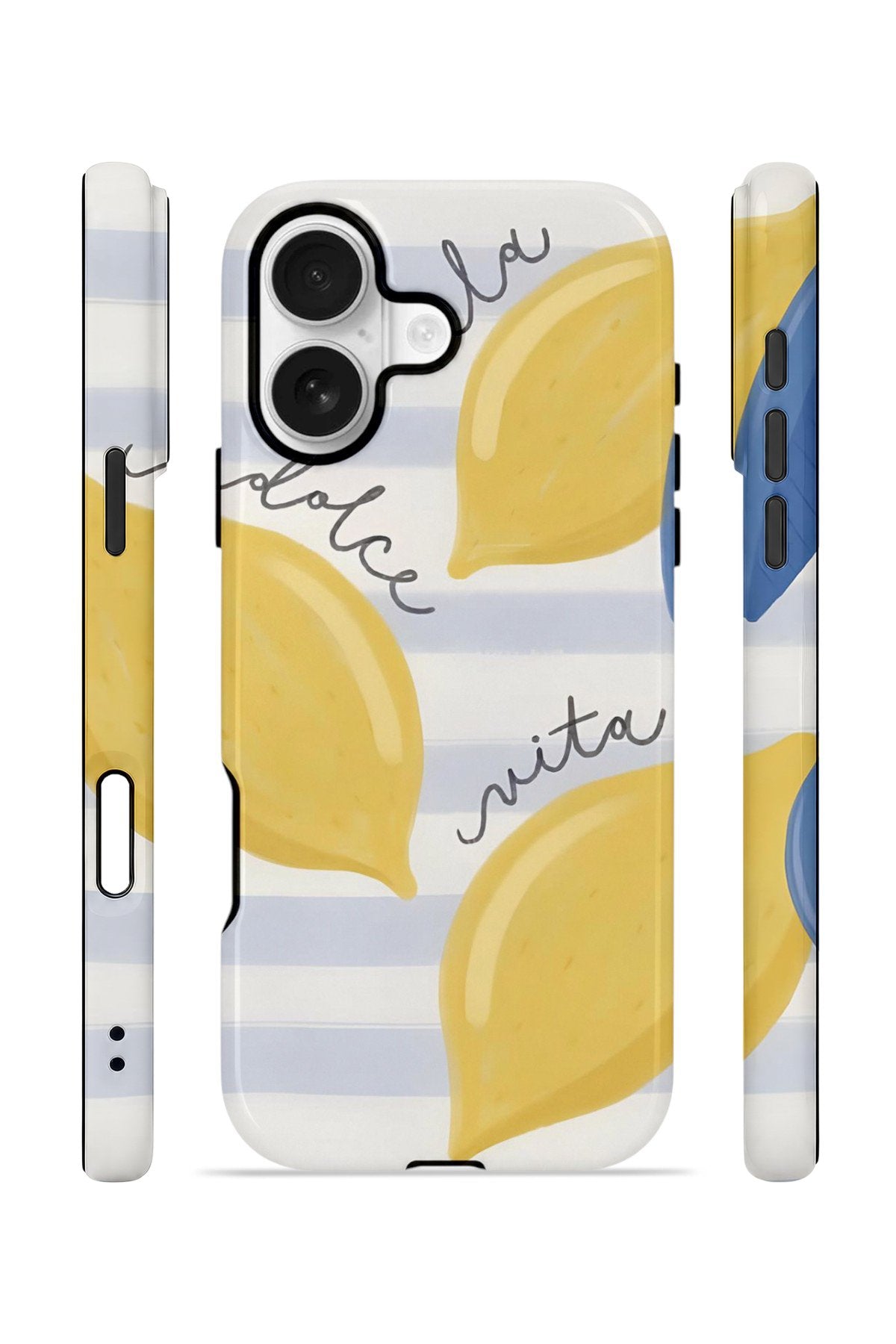 iPhone 17 Vorian Çift Katmanlı Kılıf Dolce Vita Lemon