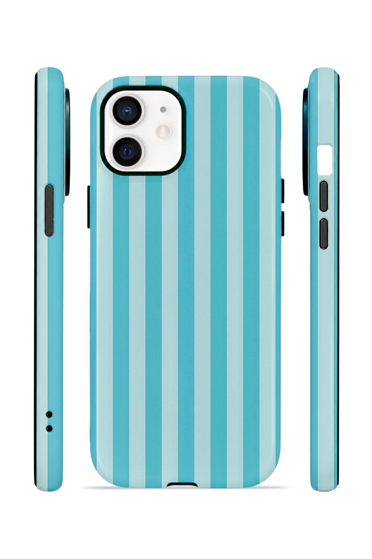 iPhone 11 Vorian Çift Katmanlı MagSafe Kılıf Turquoise Riviera