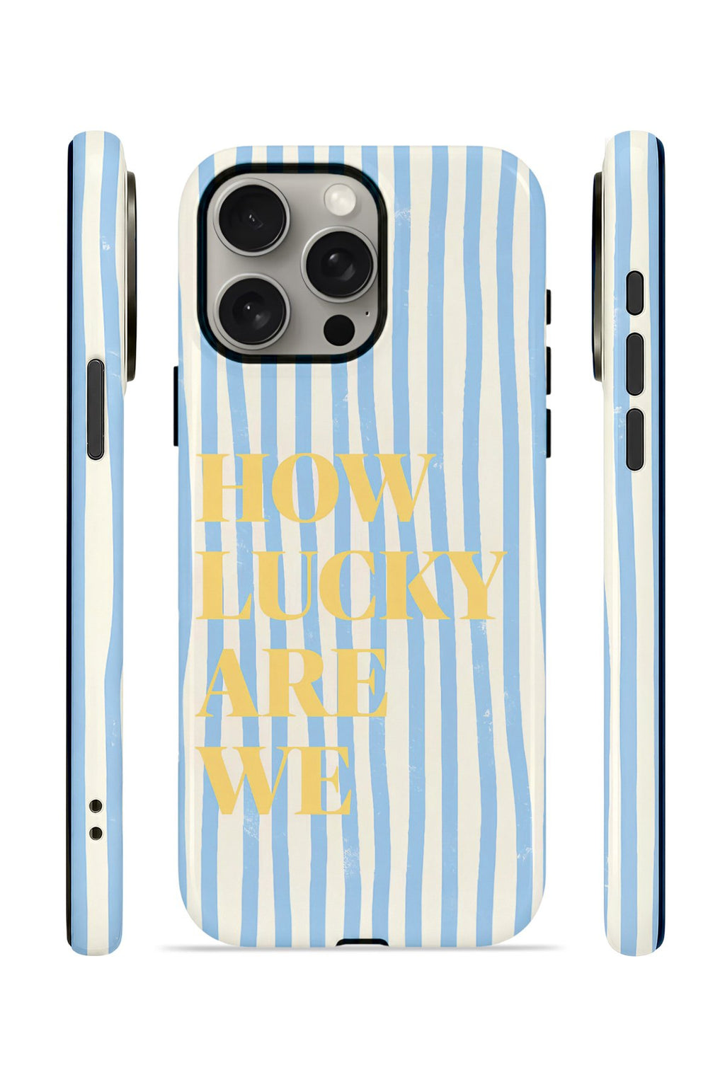 iPhone 15 Pro Vorian Çift Katmanlı Kılıf Lucky Summer Stripe