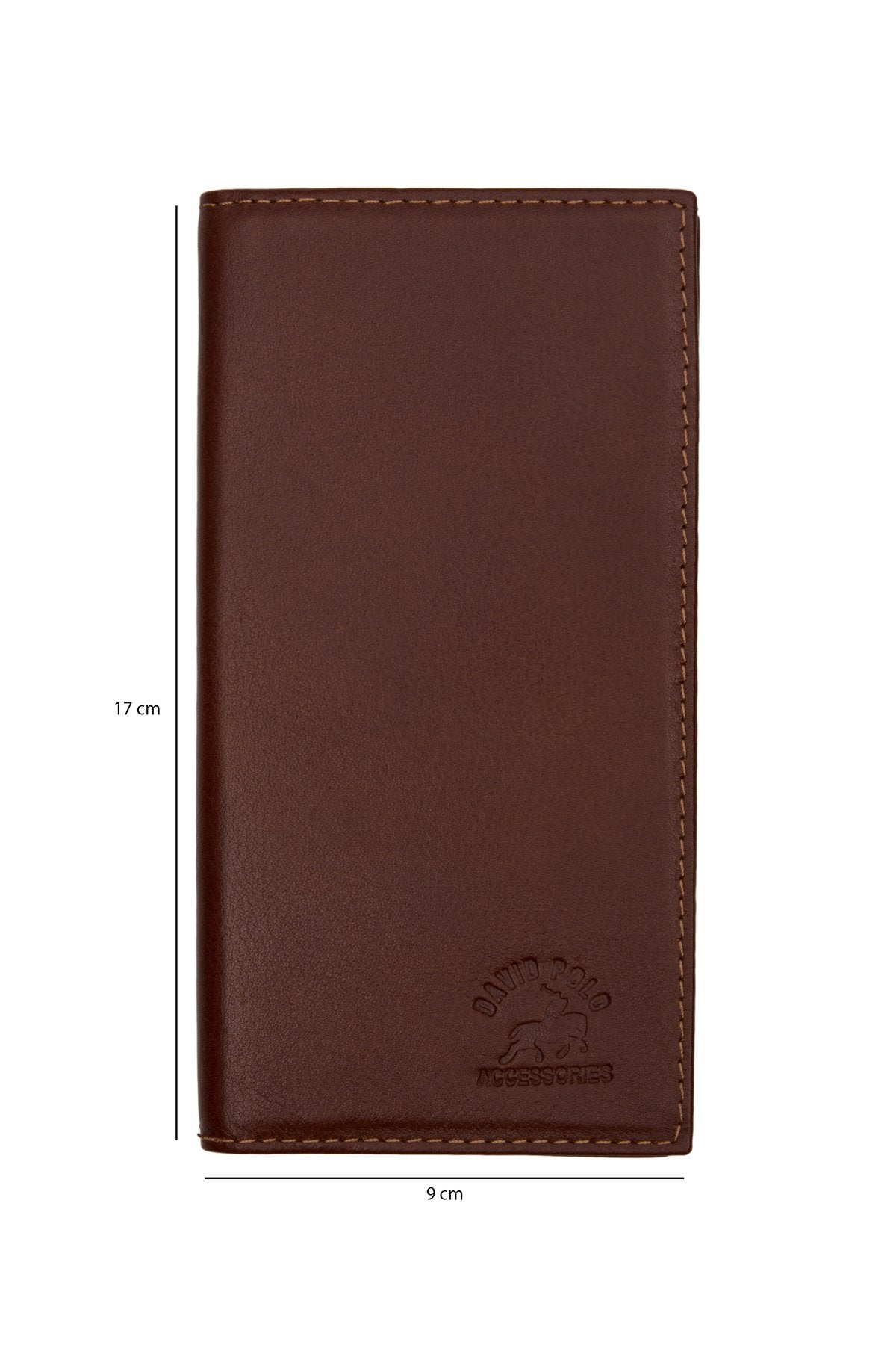 Hakiki Deri Telefonlu Kahverengi Cüzdan