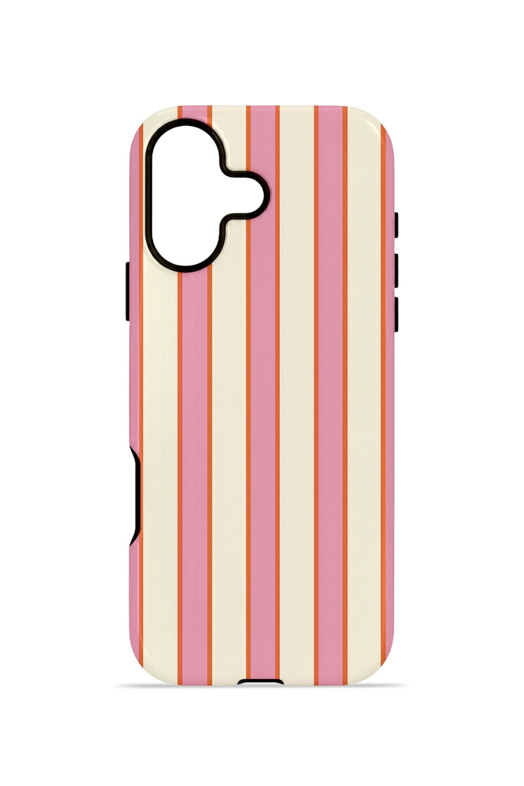 iPhone 16 Vorian Çift Katmanlı MagSafe Kılıf Sunset Candy Stripe