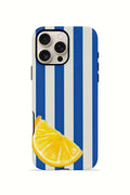 iPhone 16 Pro Vorian Çift Katmanlı Kılıf Lemon Coast Stripe