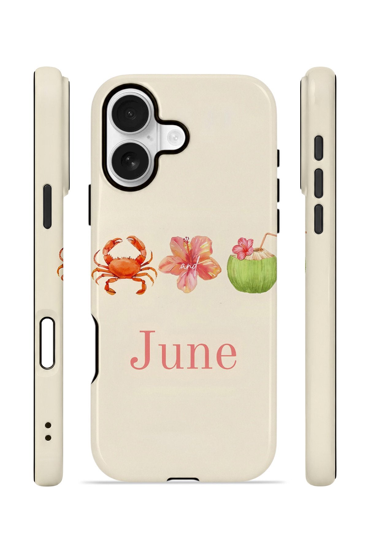 iPhone 17 Vorian Çift Katmanlı MagSafe Kılıf June Seaside