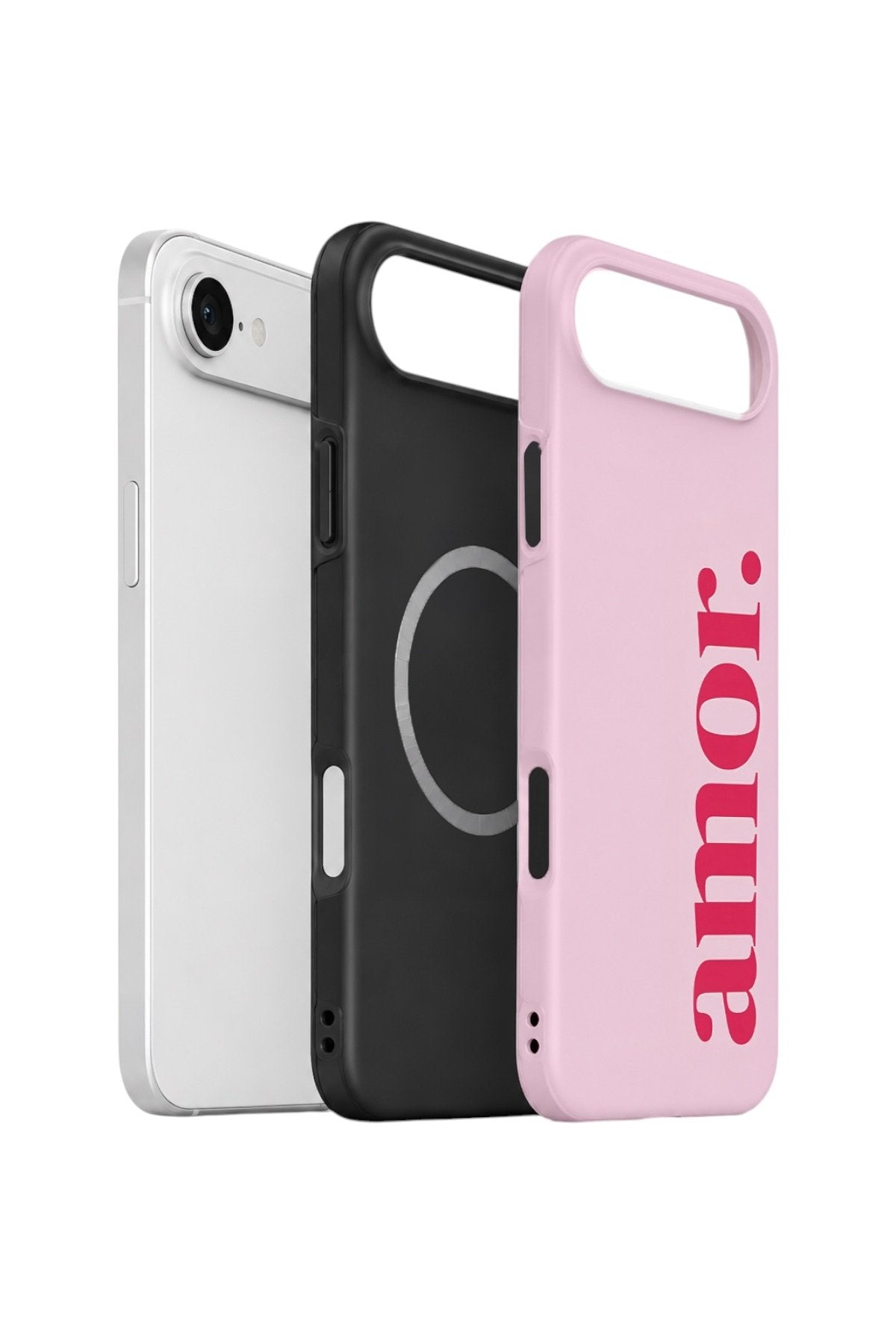 iPhone 17 Air Vorian Çift Katmanlı MagSafe Kılıf Amour Pink